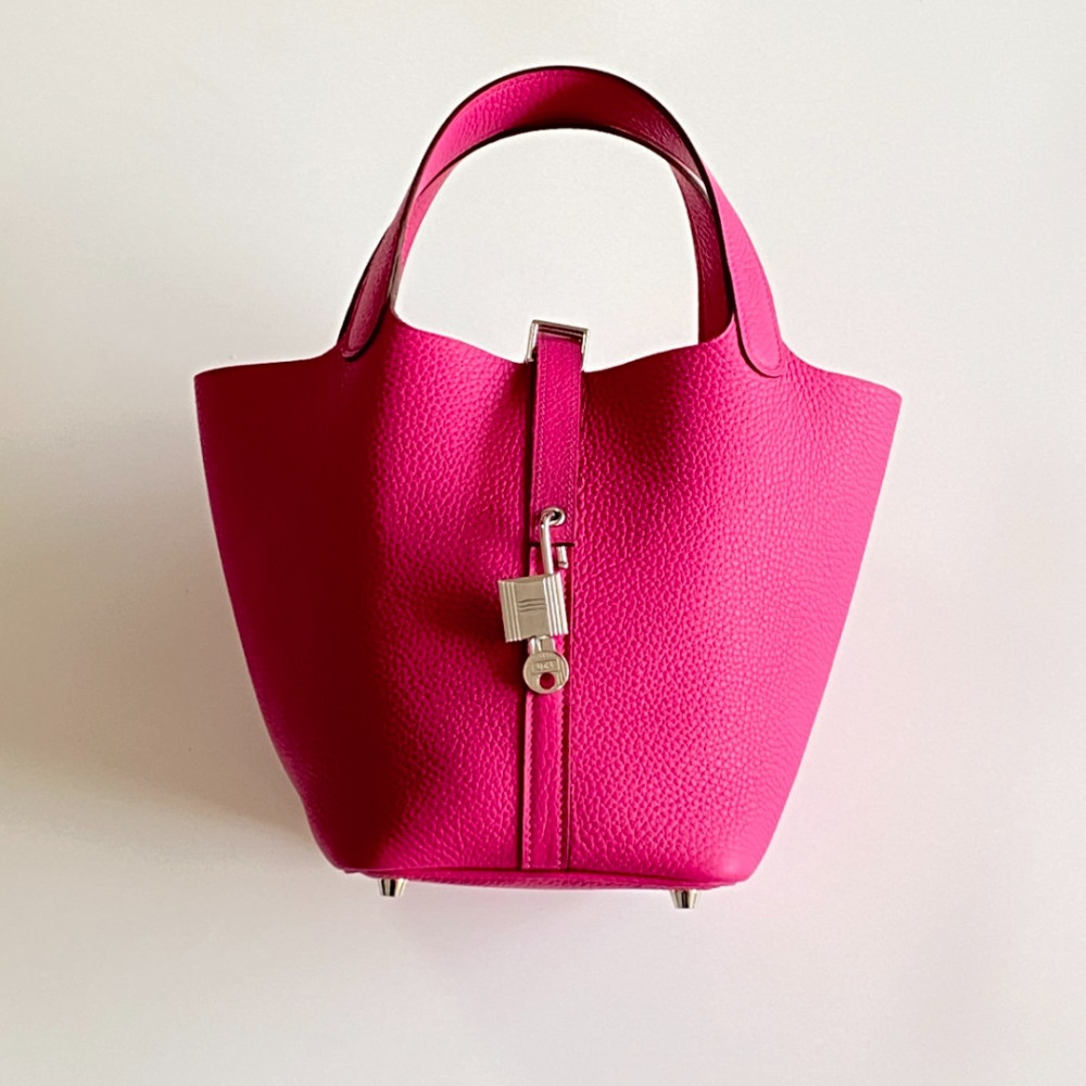Hermès Picotin Lock Bag 18cm –  Magnolia Pink