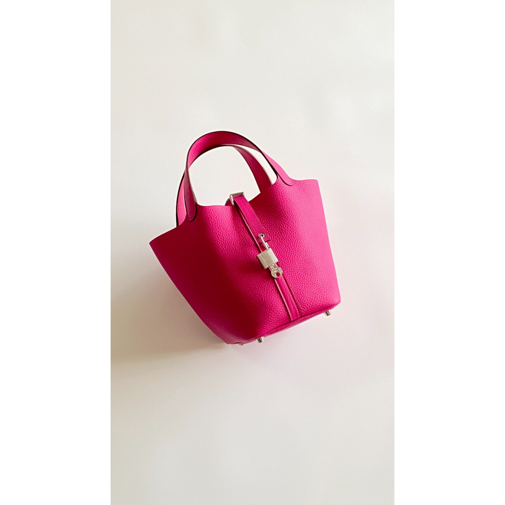 Hermès Picotin Lock Bag 18cm –  Magnolia Pink