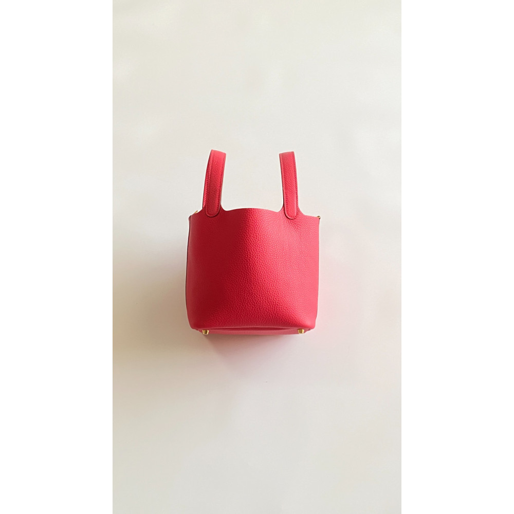 Hermès Picotin Lock Bag 18cm –  National Flag Red