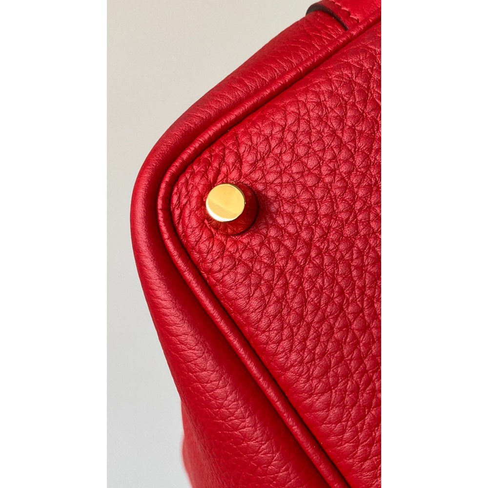 Hermès Picotin Lock Bag 18cm –  National Flag Red
