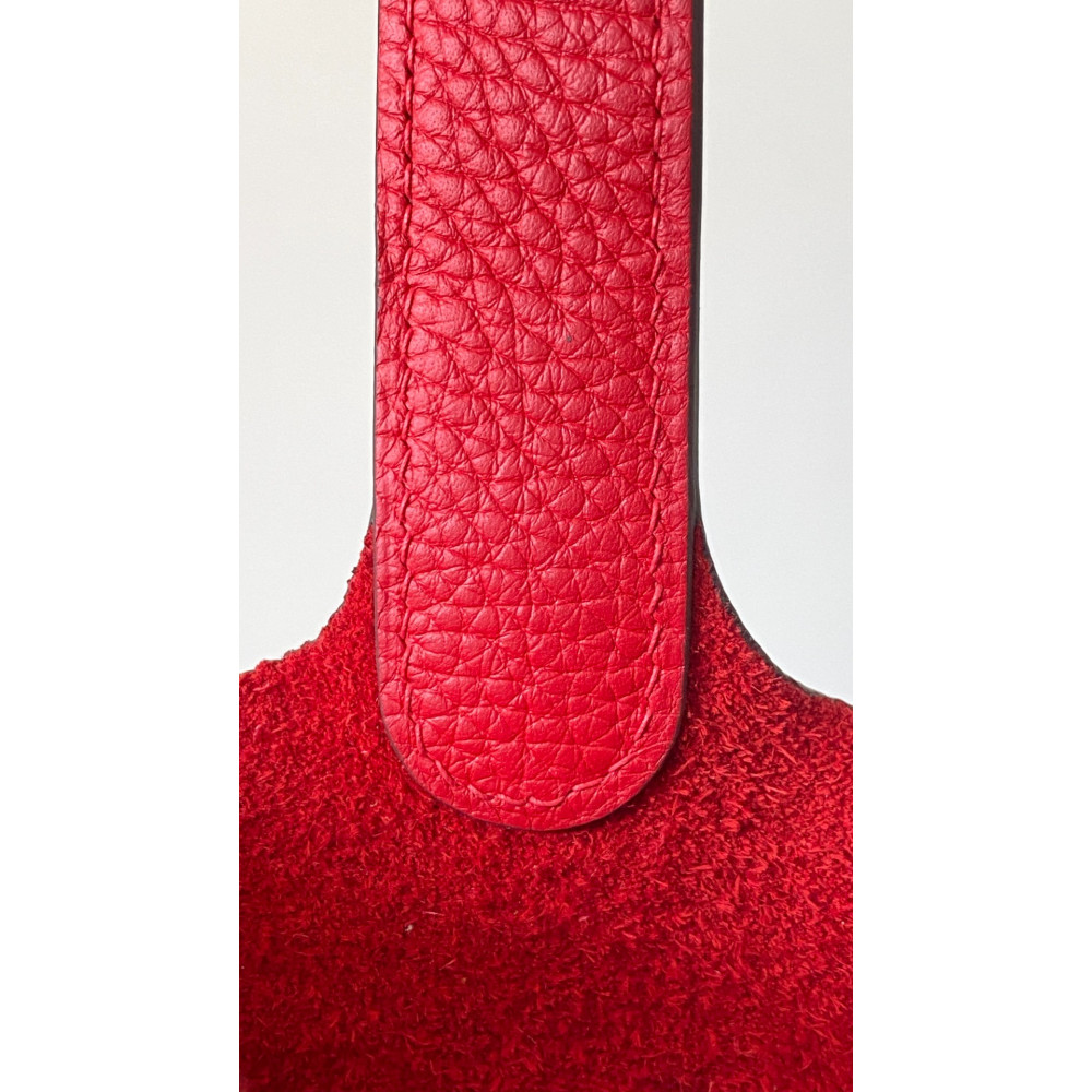 Hermès Picotin Lock Bag 18cm –  National Flag Red