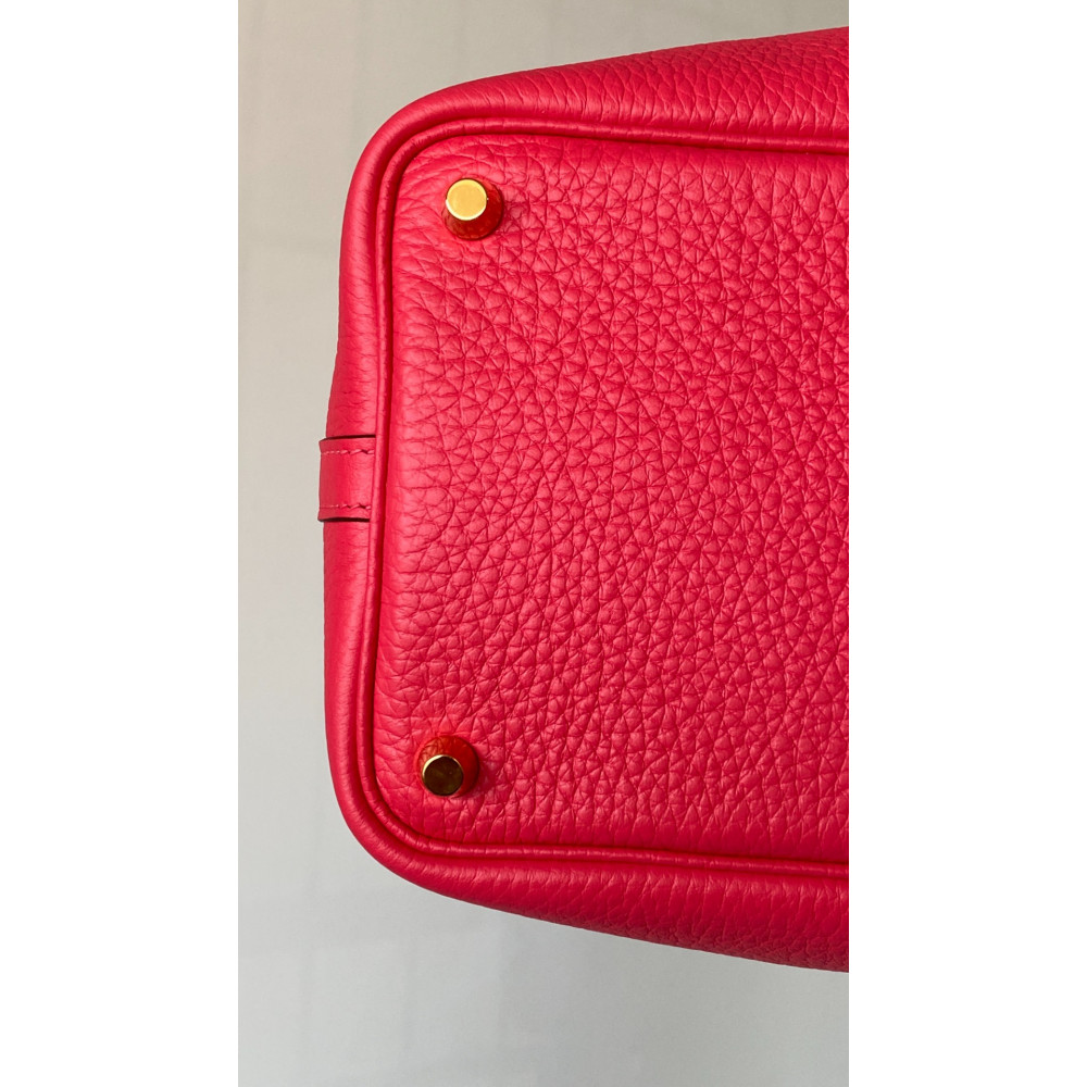 Hermès Picotin Lock Bag 18cm –  National Flag Red