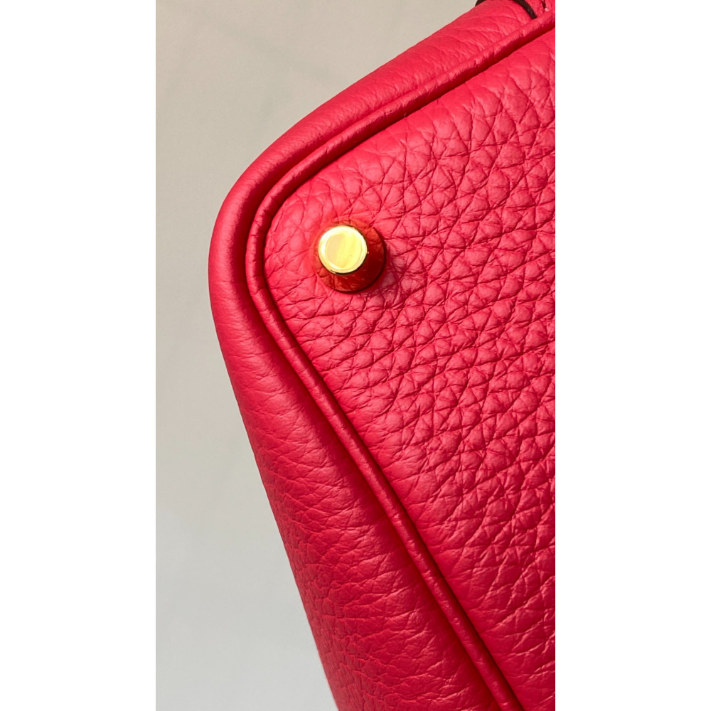 Hermès Picotin Lock Bag 18cm –  National Flag Red