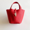 Hermès Picotin Lock Bag 18cm –  National Flag Red