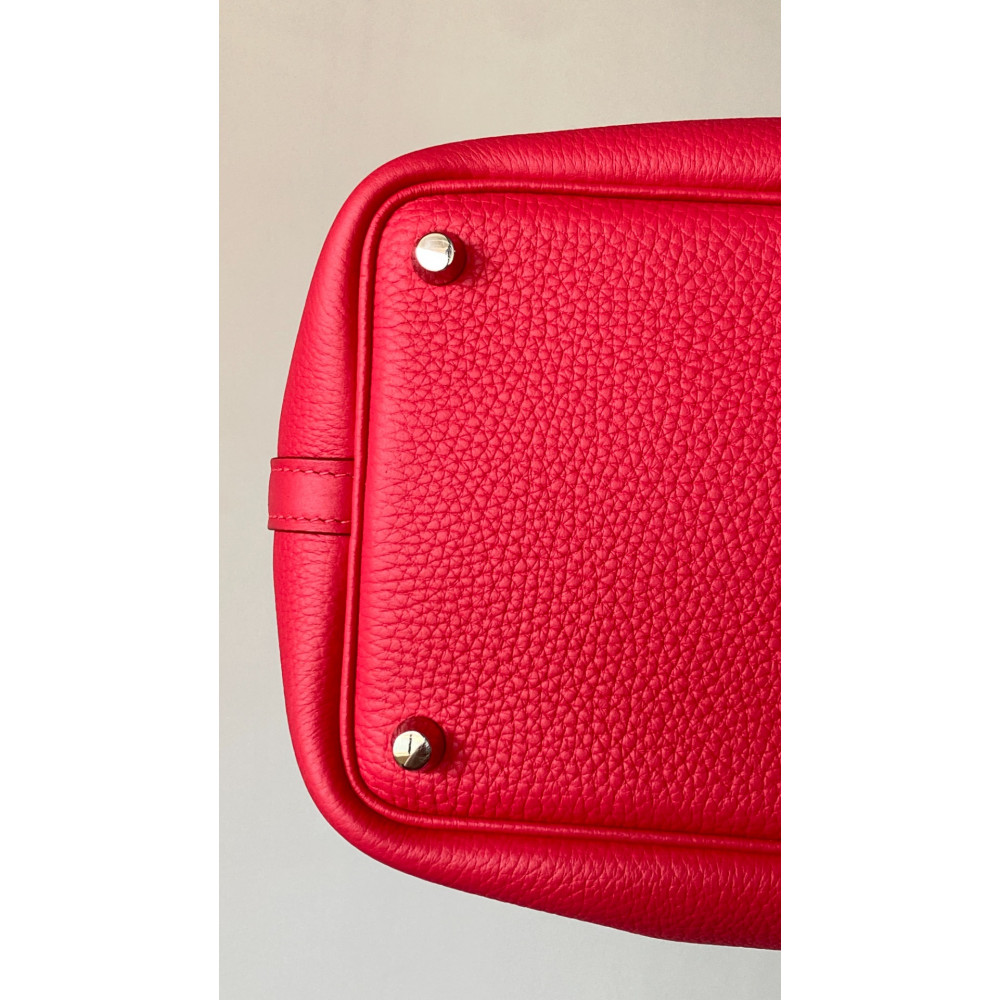 Hermès Picotin Lock Bag 18cm –  National Flag Red