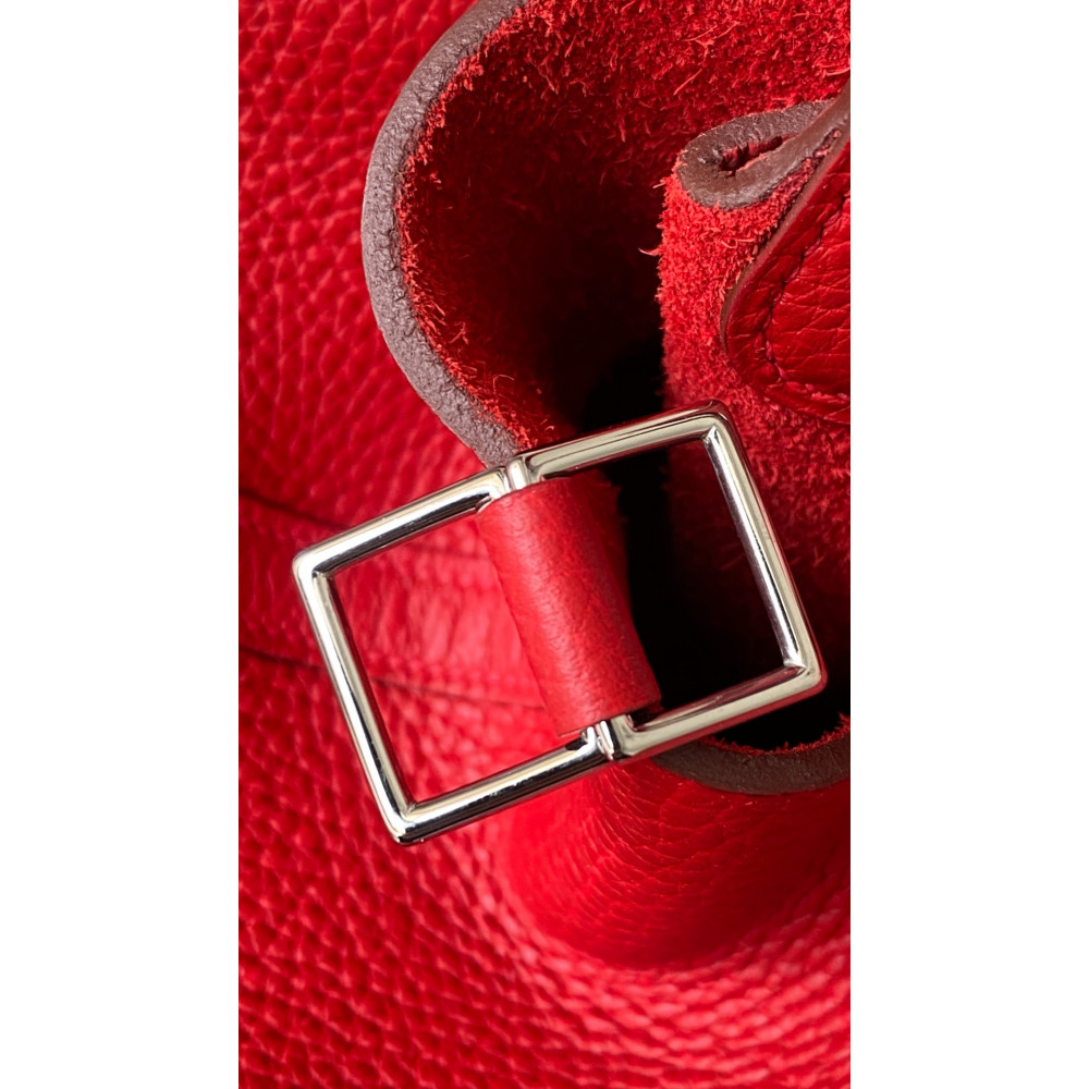 Hermès Picotin Lock Bag 18cm –  National Flag Red