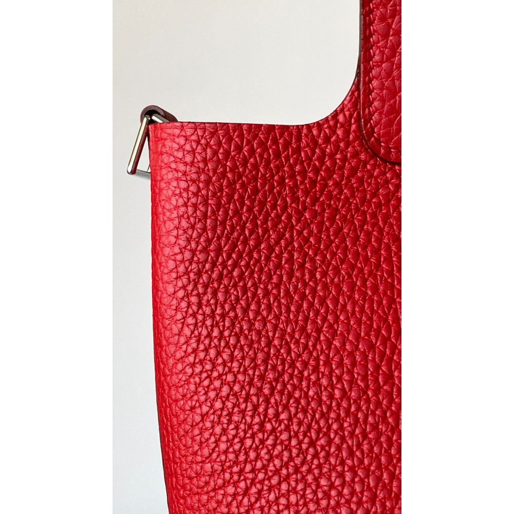 Hermès Picotin Lock Bag 18cm –  National Flag Red