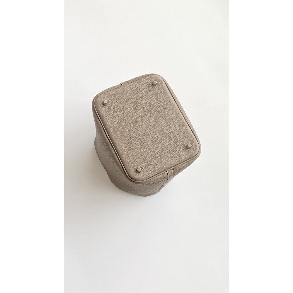 Hermès Picotin Lock Bag 18cm – Asphalt Gray