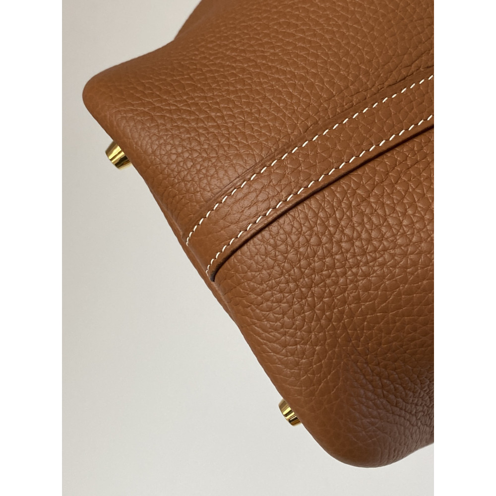 Hermès Picotin Lock Bag 18cm – Golden Brown