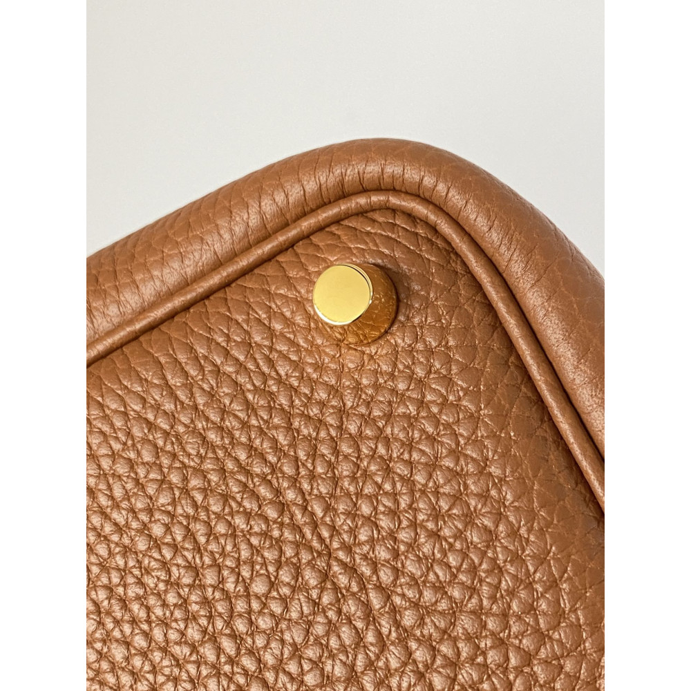 Hermès Picotin Lock Bag 18cm – Golden Brown