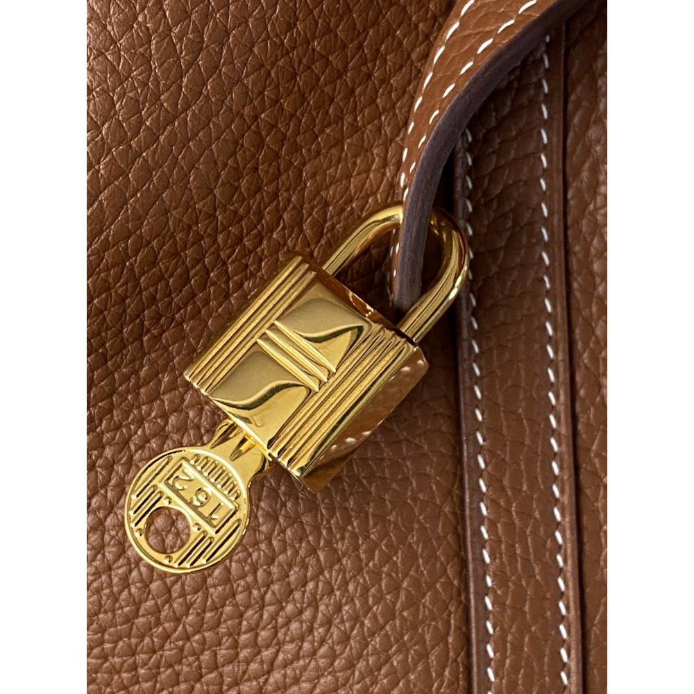 Hermès Picotin Lock Bag 18cm – Golden Brown