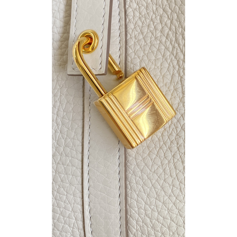Hermès Picotin Lock Bag 18cm – Milkshake White