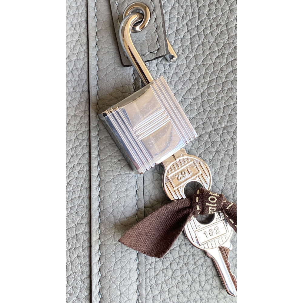 Hermès Picotin Lock Bag 18cm – Seagull Gray