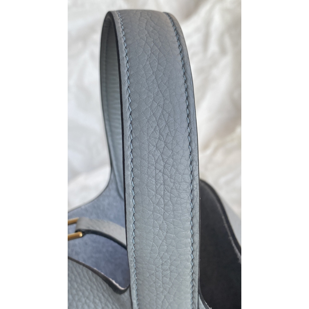 Hermès Picotin Lock Bag 18cm – Seagull Gray