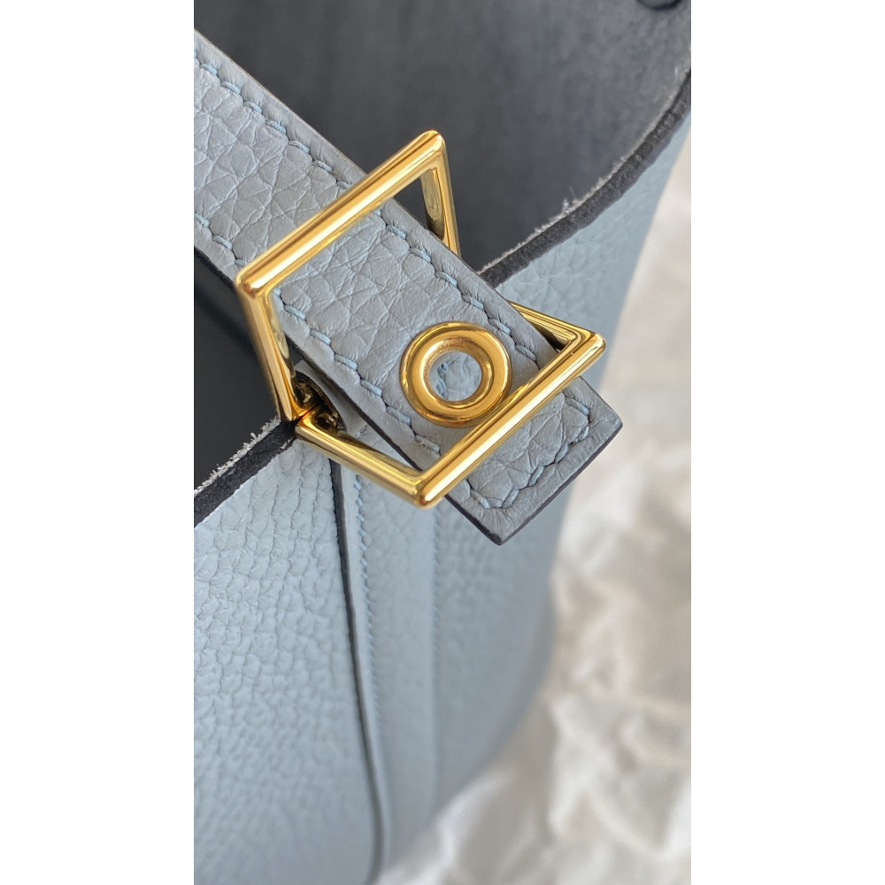 Hermès Picotin Lock Bag 18cm – Seagull Gray