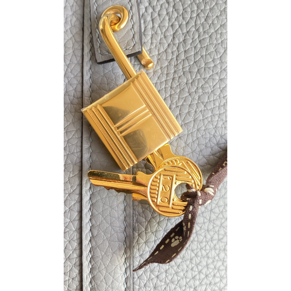 Hermès Picotin Lock Bag 18cm – Seagull Gray