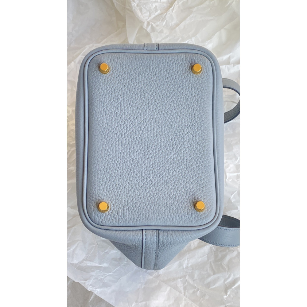 Hermès Picotin Lock Bag 18cm – Seagull Gray