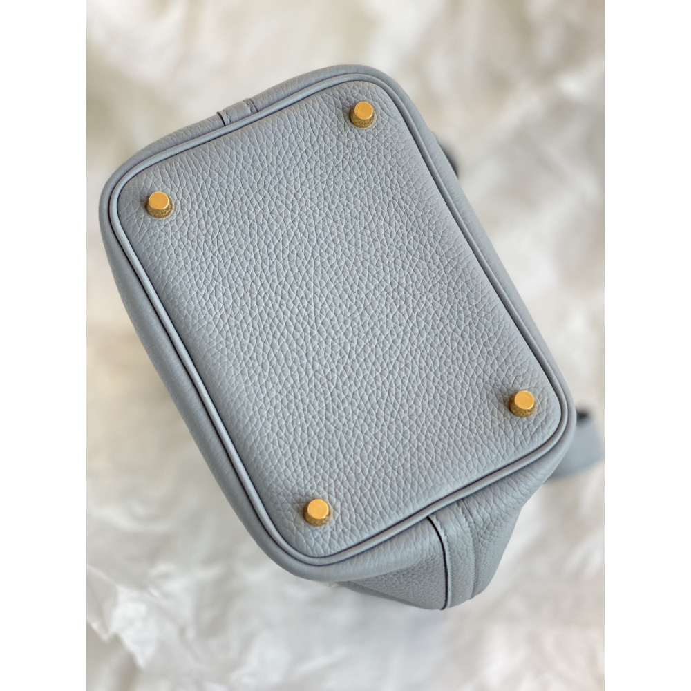 Hermès Picotin Lock Bag 18cm – Seagull Gray