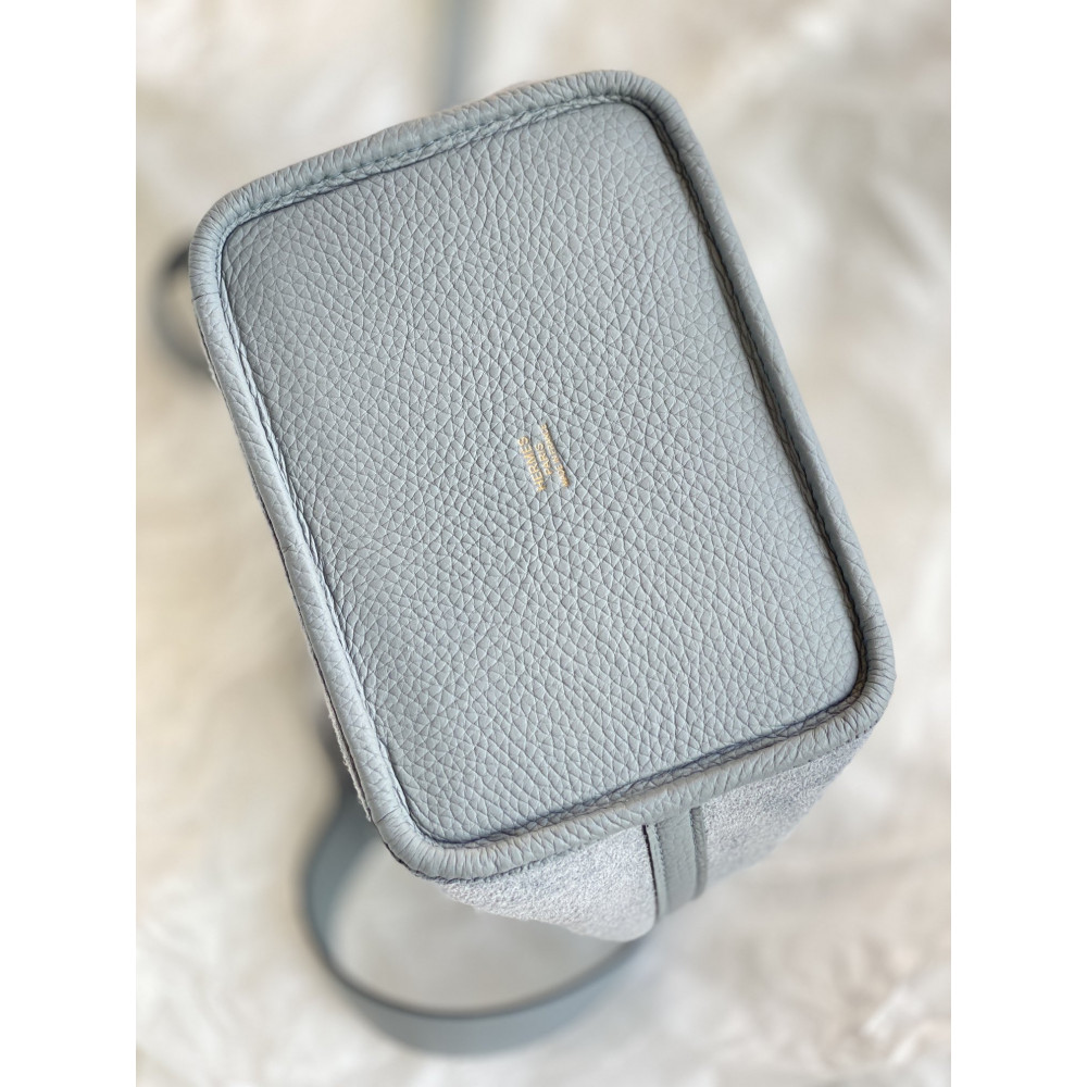 Hermès Picotin Lock Bag 18cm – Seagull Gray