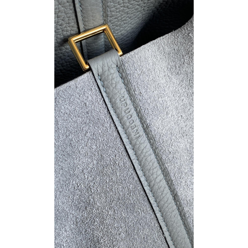 Hermès Picotin Lock Bag 18cm – Seagull Gray
