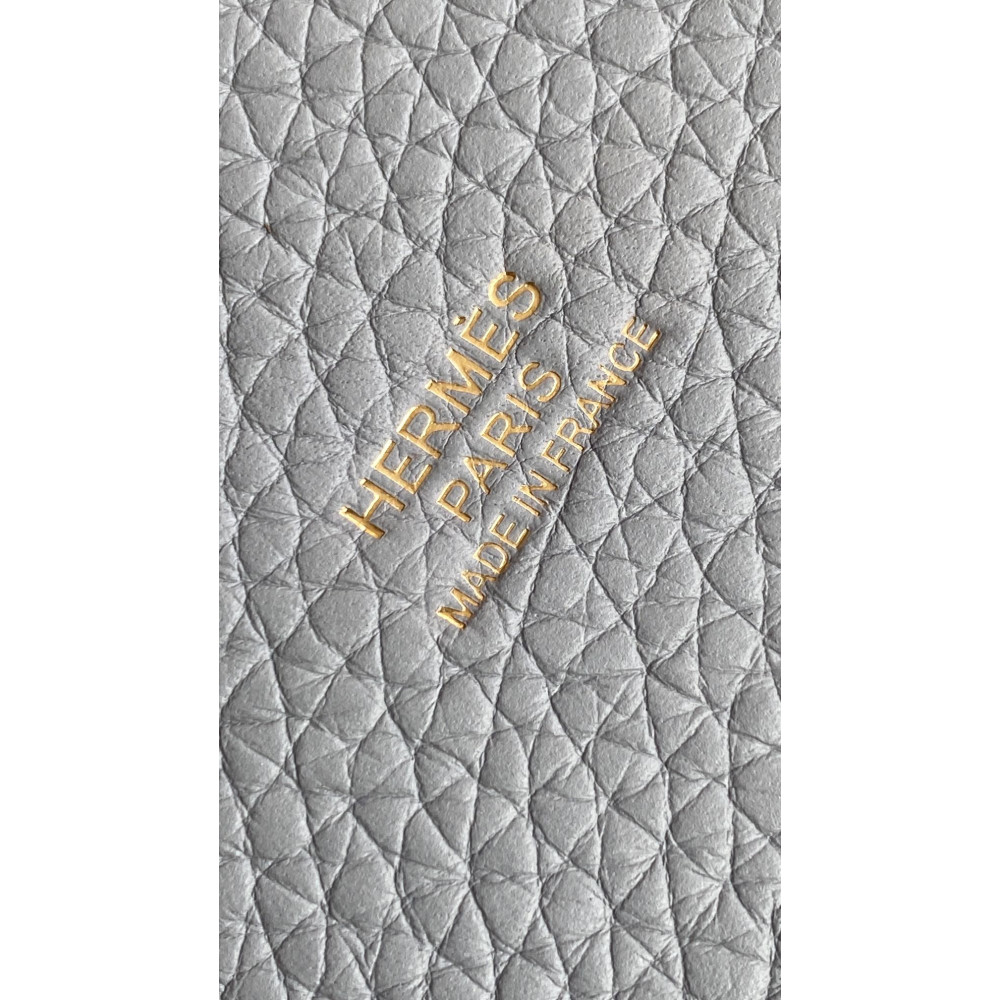 Hermès Picotin Lock Bag 18cm – Seagull Gray