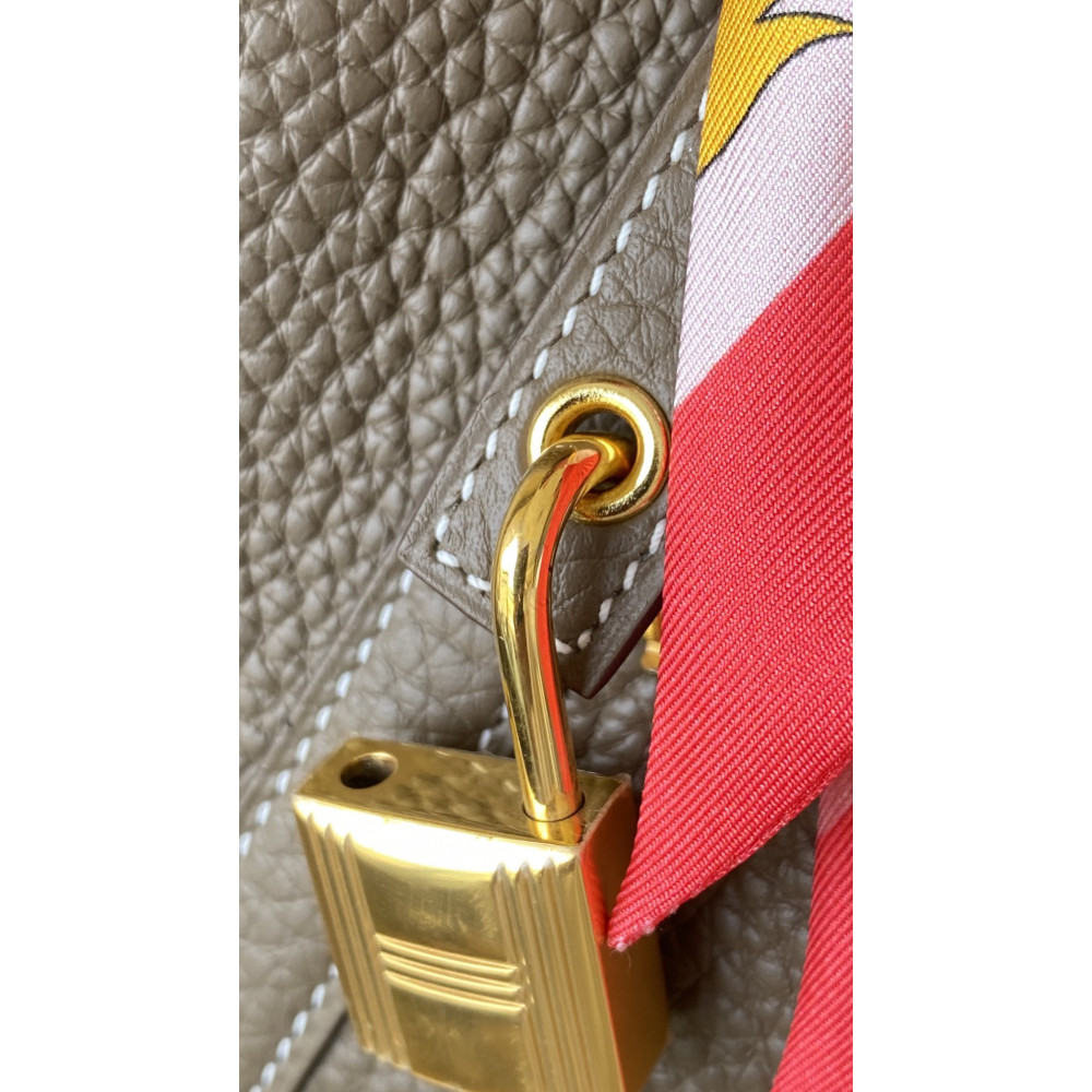 Hermès Picotin Lock Bag 18cm – Elephant Gray