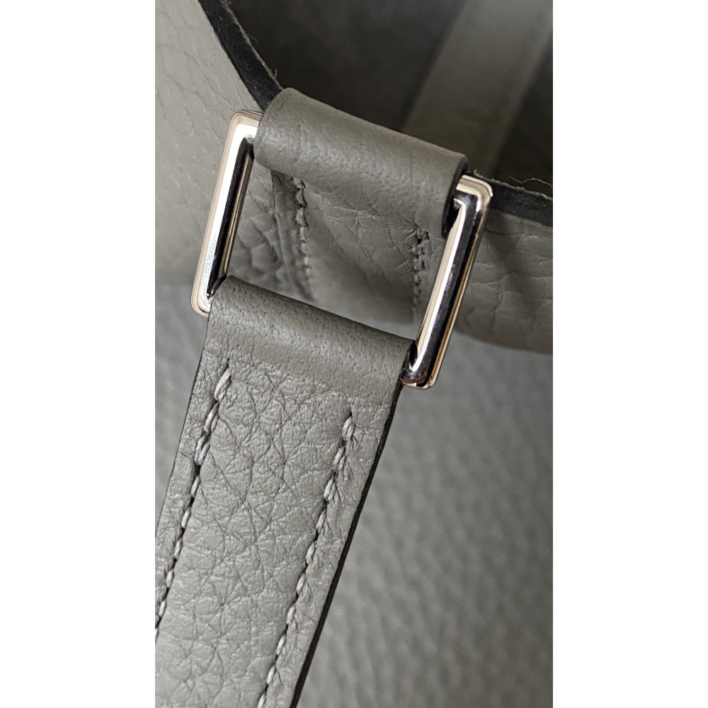 Hermès Picotin Lock Bag 18cm – Thunderhead Gray