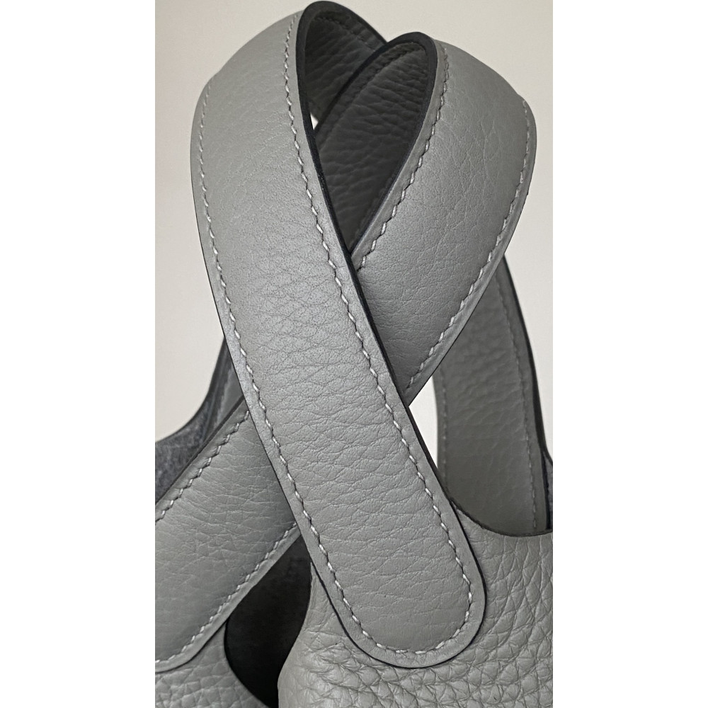 Hermès Picotin Lock Bag 18cm – Thunderhead Gray