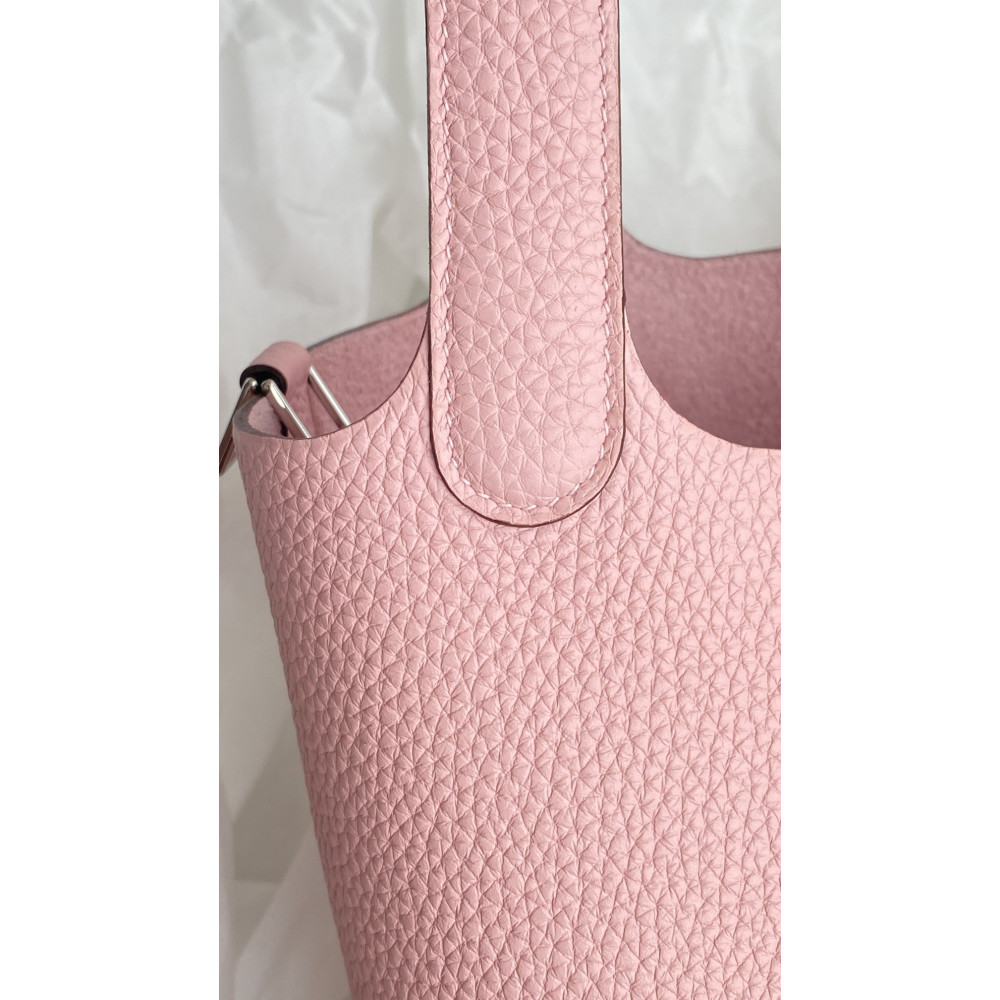 Hermès Picotin Lock Bag 18cm – 3Q Sakura Pink!