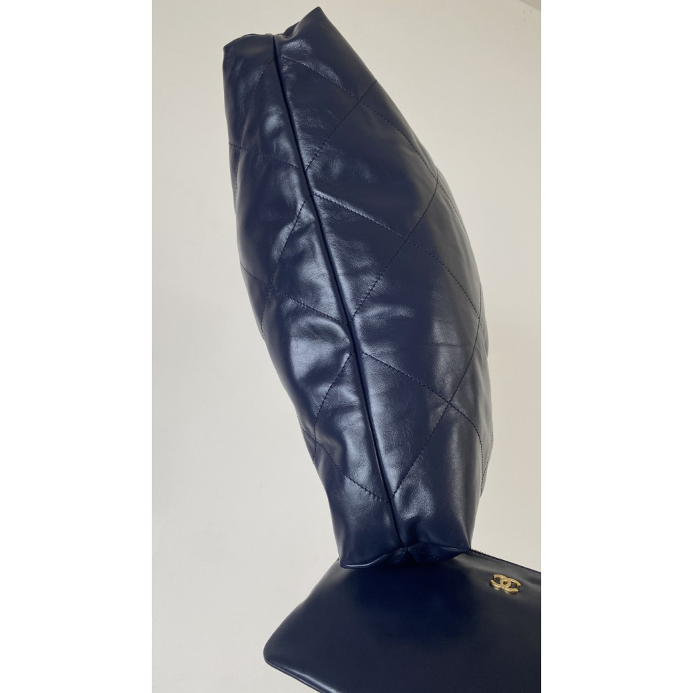 Chanel 22 Bag "Trash Bag" – Dark Blue Small 22 Bag