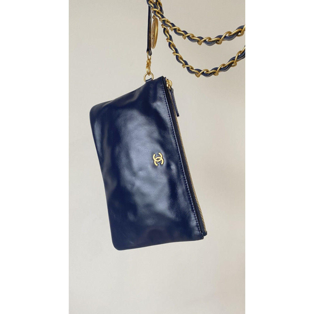 Chanel 22 Bag "Trash Bag" – Dark Blue Small 22 Bag
