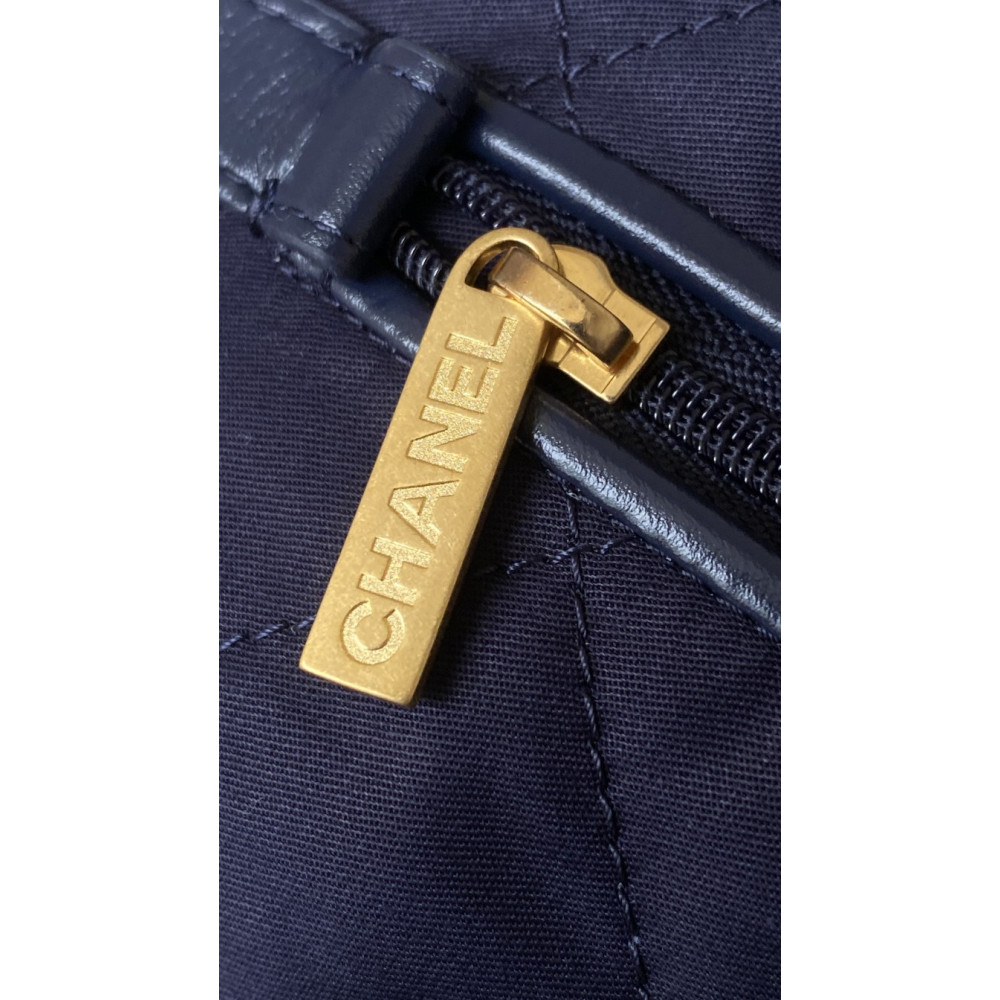 Chanel 22 Bag "Trash Bag" – Dark Blue Small 22 Bag