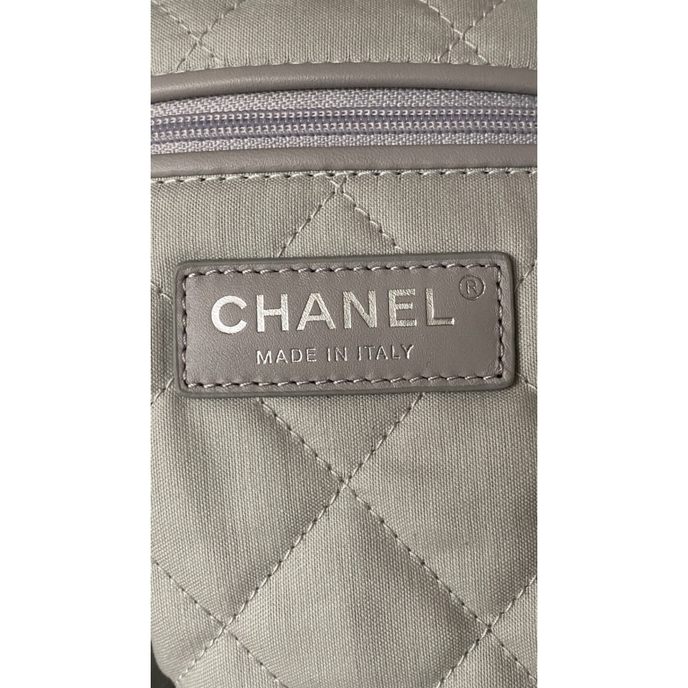 Chanel 22 Bag "Trash Bag" – Silver Small 22 Bag