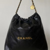 Chanel 24B New Arrival – Black Caviar Calfskin 22 Bag