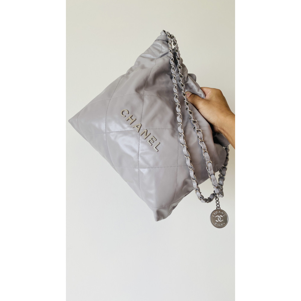 Chanel 22 Bag "Trash Bag" Shoulder Bag 