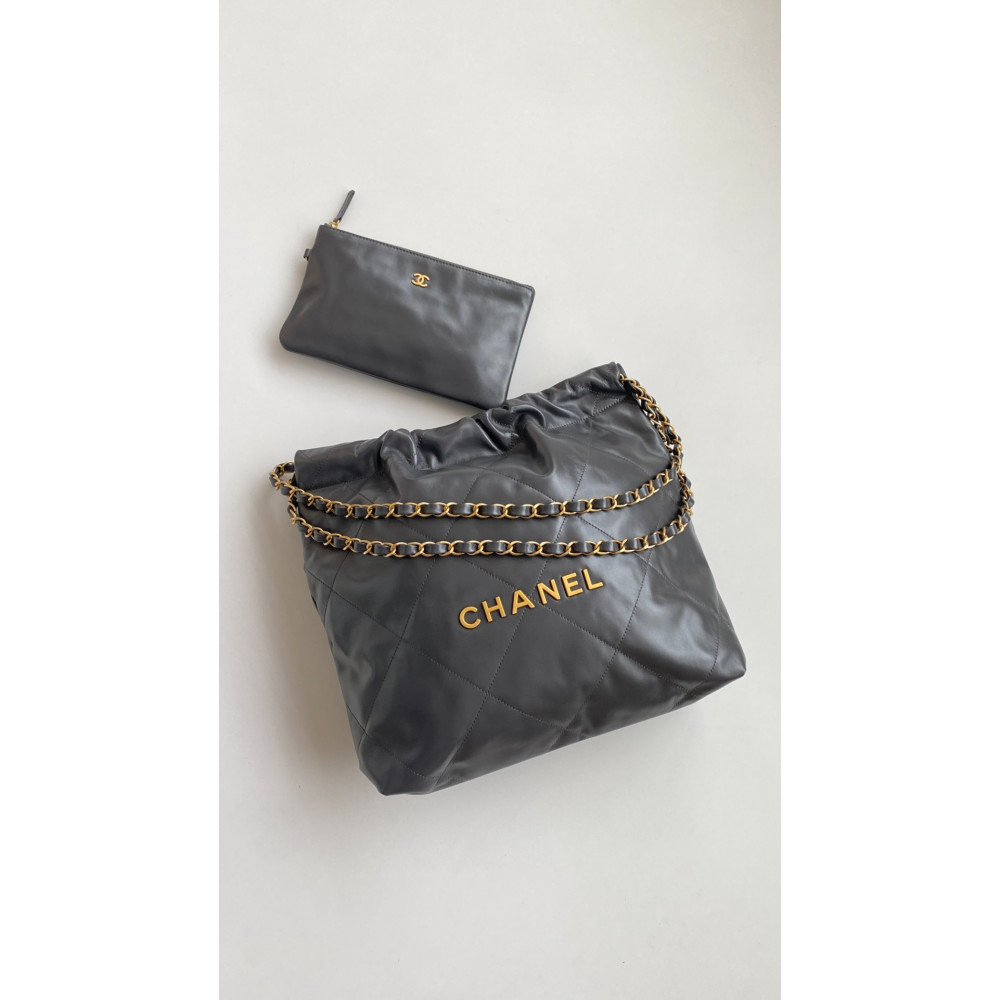 Chanel 22 Bag "Trash Bag" Shoulder Bag 
