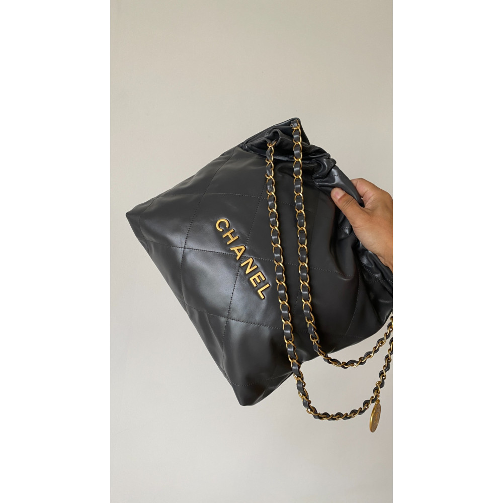 Chanel 22 Bag "Trash Bag" Shoulder Bag 