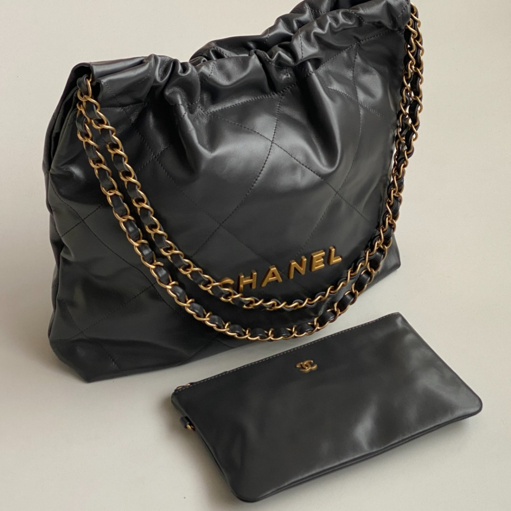Chanel 22 Bag "Trash Bag" Shoulder Bag 