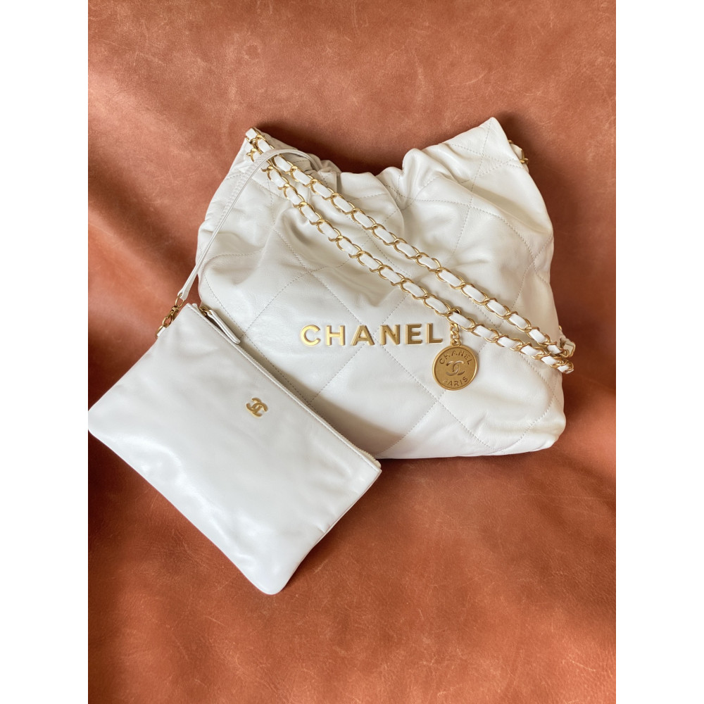 Chanel 22 Bag "Trash Bag" Shoulder Bag 