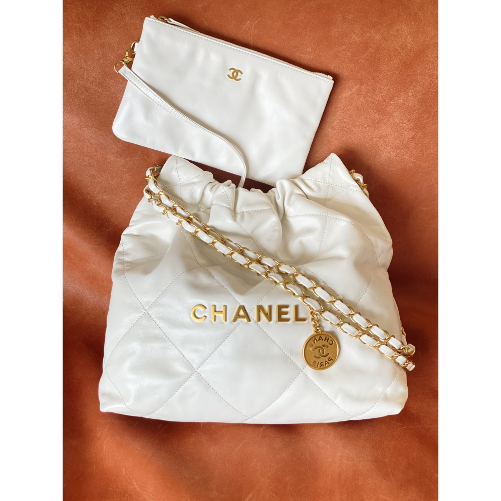 Chanel 22 Bag "Trash Bag" Shoulder Bag 