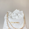 Chanel 22 Bag "Trash Bag" Shoulder Bag 