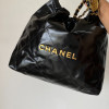 Chanel 22 Bag "Trash Bag" Shoulder Bag 