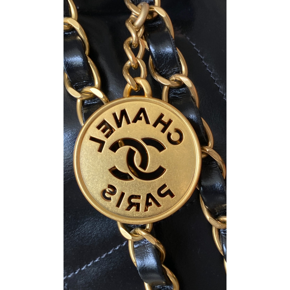 Chanel 22 Bag "Trash Bag" Shoulder Bag 