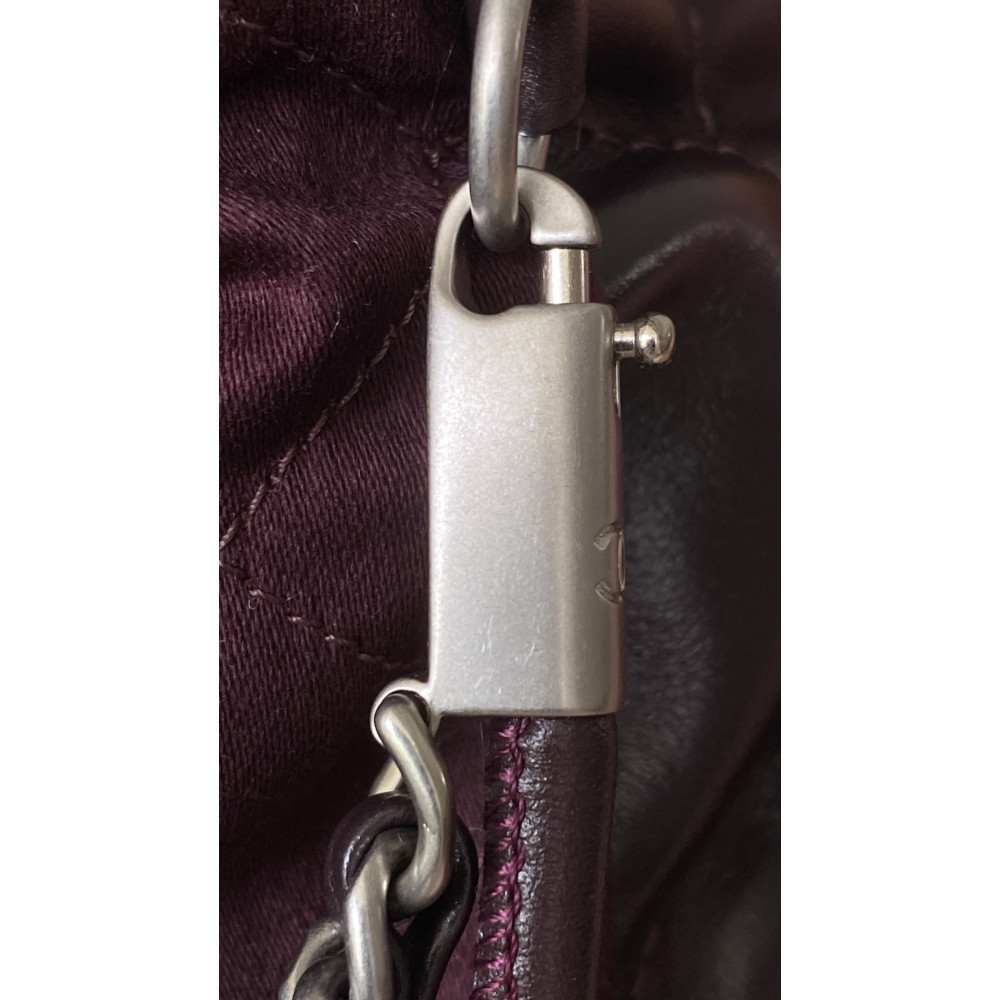 Chanel 23C chocolate brown mini 22Bag, 