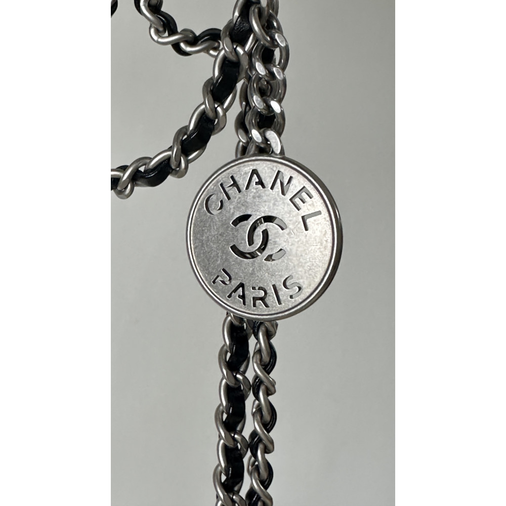 Chanel 23C black mini 22Bag, 