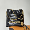 Chanel 23C black mini 22Bag, 