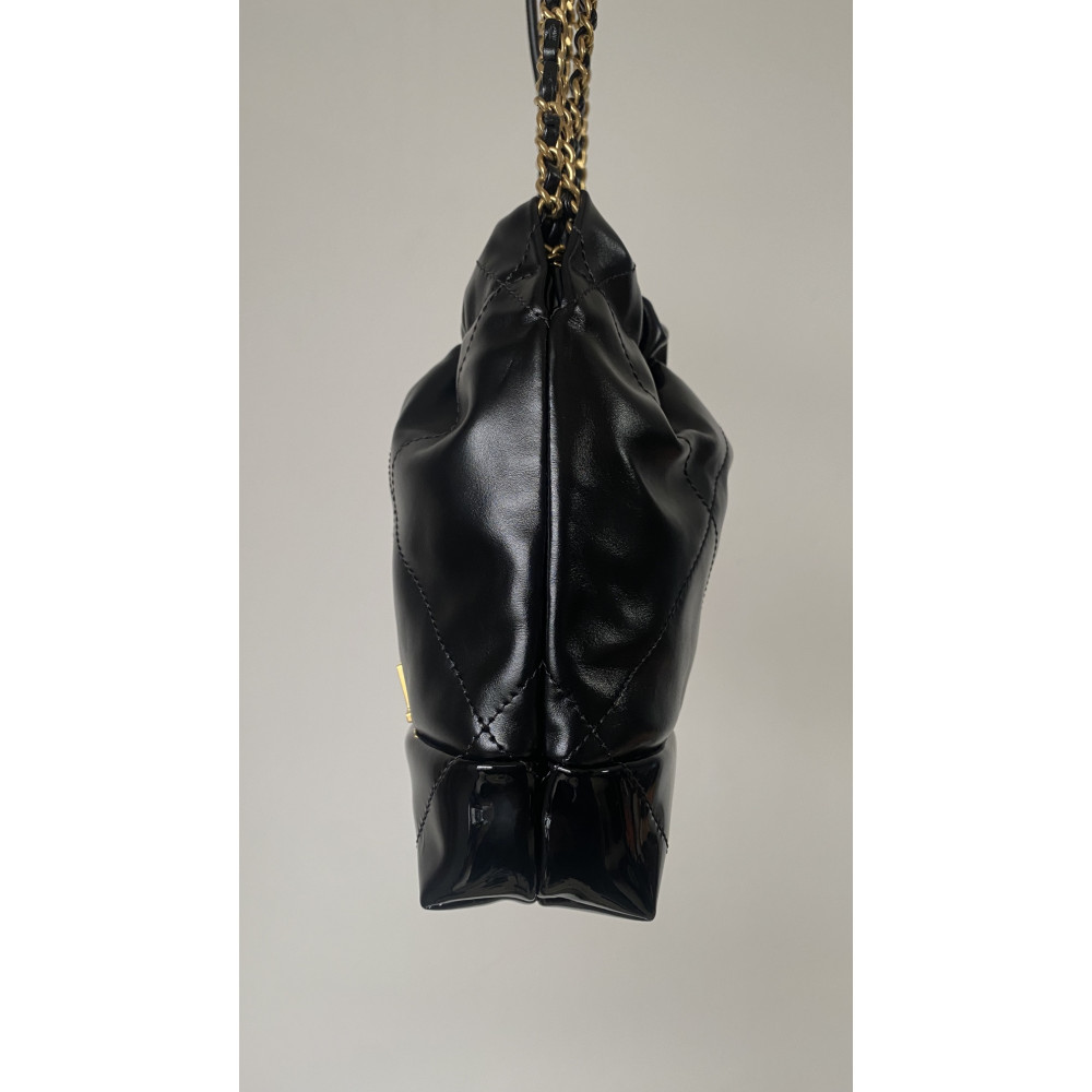 Chanel 24SS latest color-blocked mini 22Bag