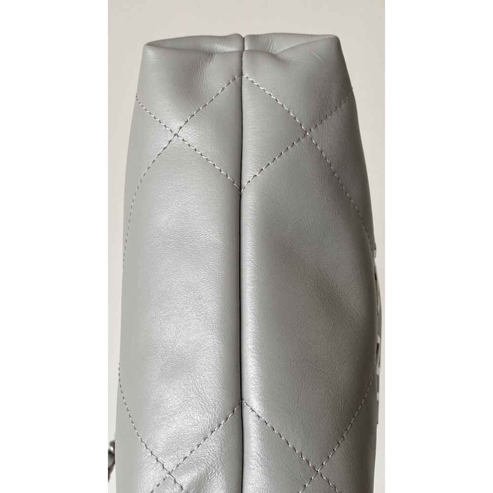Chanel 23C light gray mini 22Bag