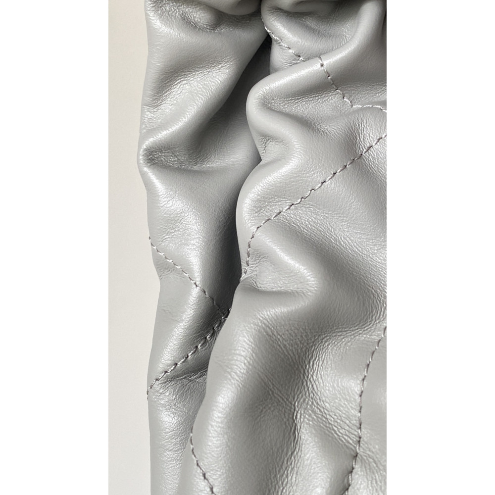 Chanel 23C light gray mini 22Bag