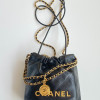 Chanel 23K limited color black mini 22Bag